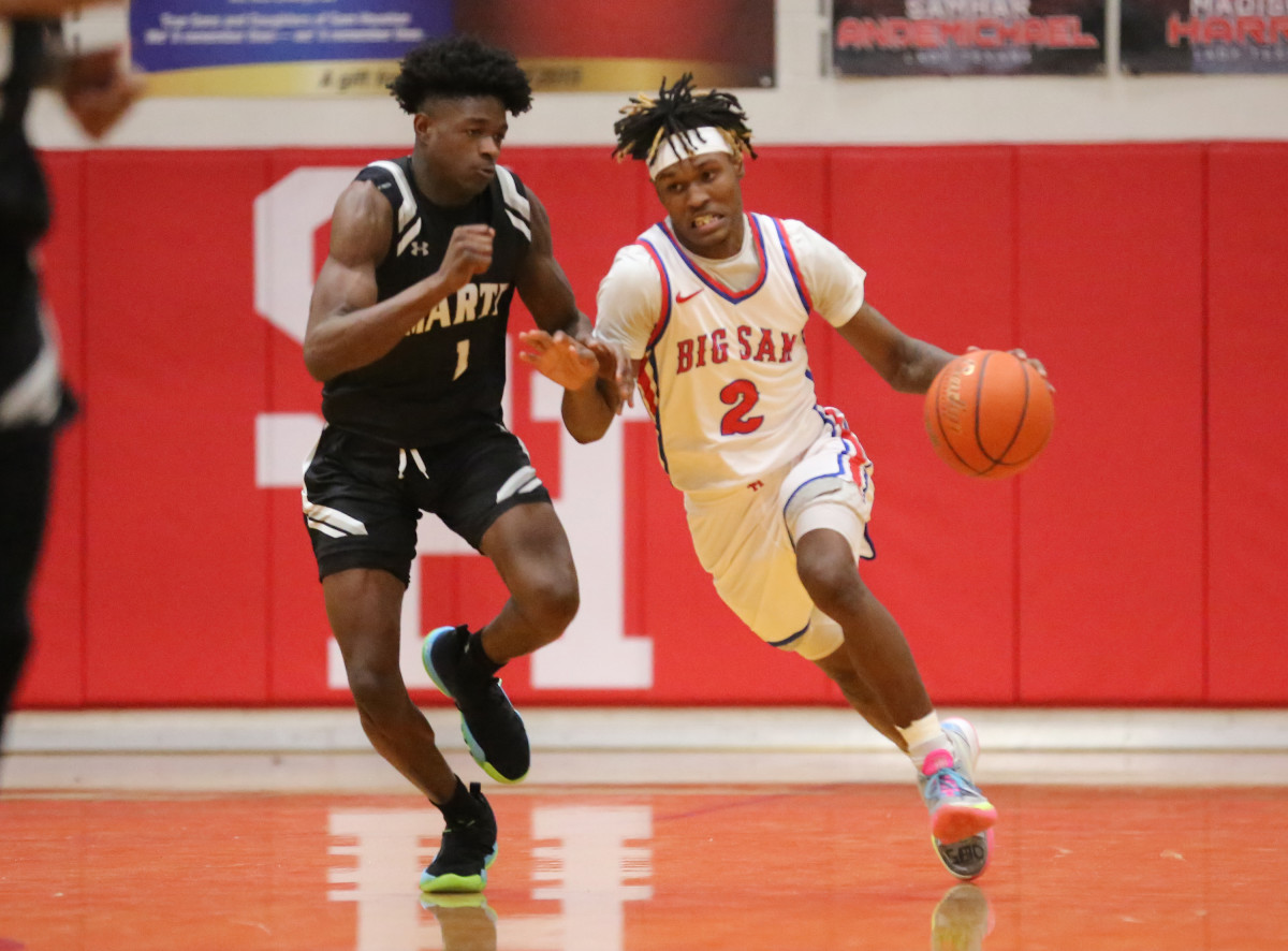 Arlington Martin Arlington Sam Houston Texas boys basketball 020323 Brian McLean 2